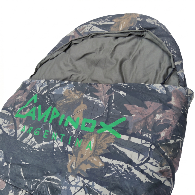 Bolsa de Dormir Guatraché - Camuflada 3D - Gabardina Algodón - Extrema -5°C - Imagen 4