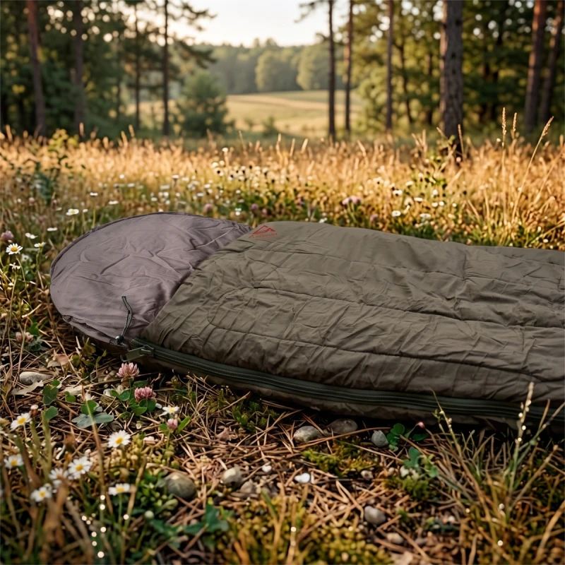 Bolsa de dormir Quehué -5° Gabardina Verde Campinox