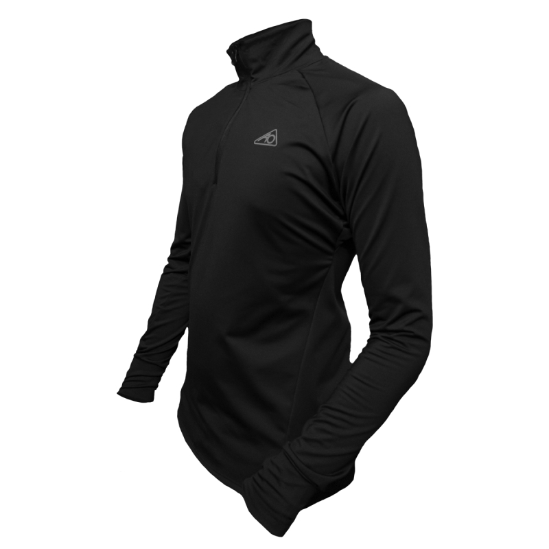 Buzo Body Style Negro - Lycra Microesmerilada UV - Calce Segunda Piel - Imagen 2