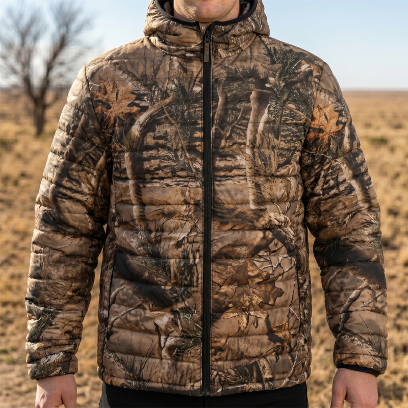 Campera Savage Alpen Outdoor - Campinox - Camuflado Real 3D - Mini Rip-Stop - Imagen 2