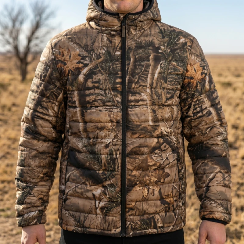 Campera Savage Alpen Outdoor - Campinox - Camuflado Real 3D - Mini Rip-Stop - Imagen 2