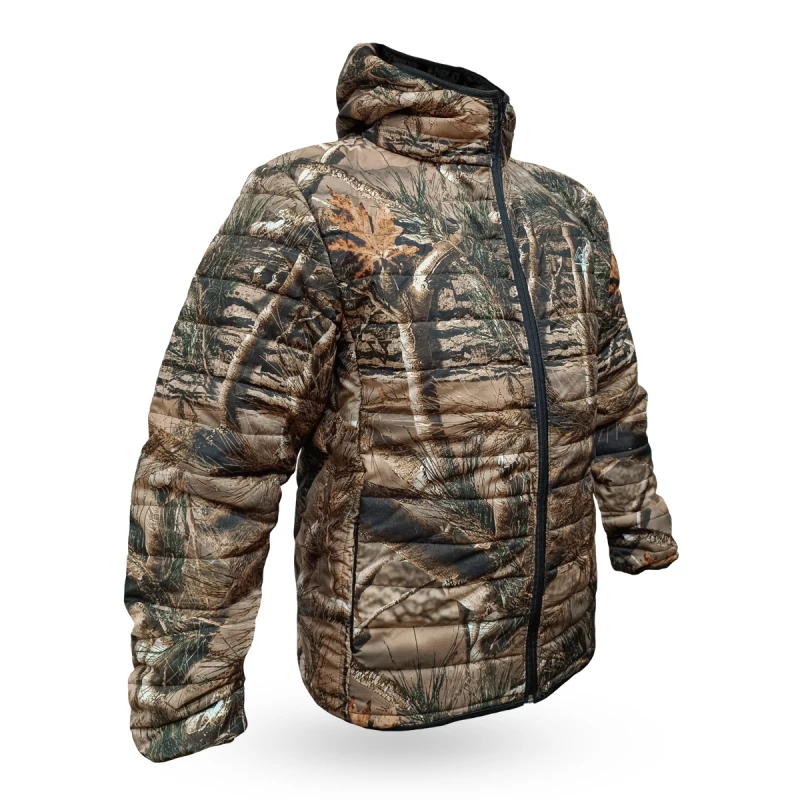 Campera Savage Alpen Outdoor - Campinox - Camuflado Real 3D - Mini Rip-Stop - Imagen 3