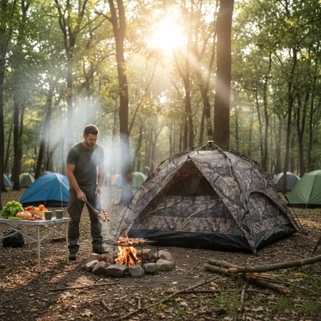Iglú Semiautomático Jungla 4 personas