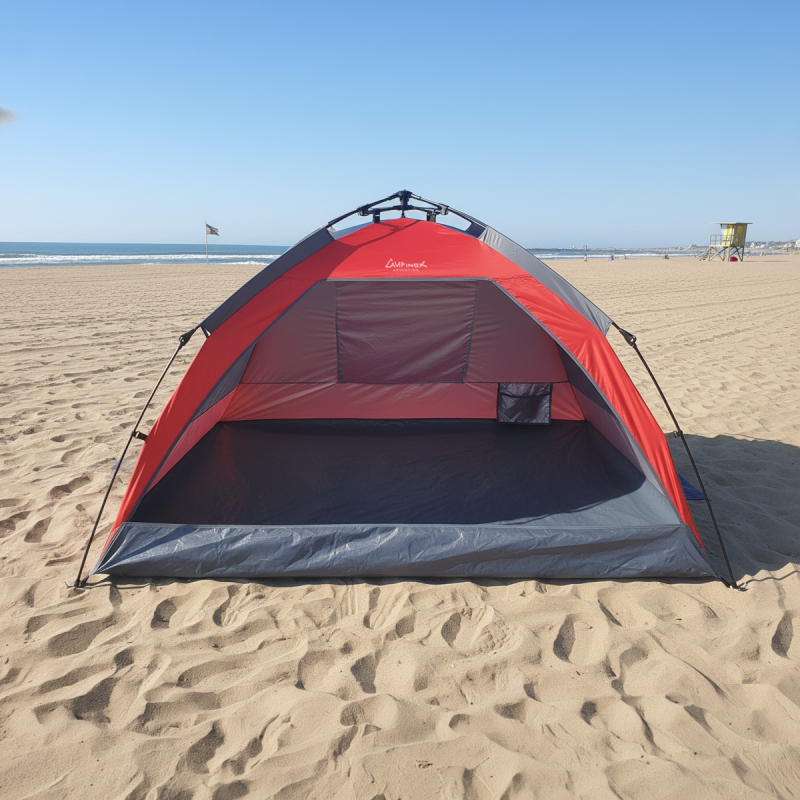 Iglú de playa semiautomático Ráfaga Campinox