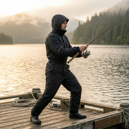 Mameluco Calafate Alpen Outdoor by Campinox Negro