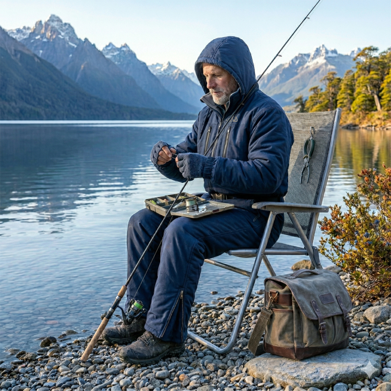 Mameluco Térmico Calafate Alpen Outdoor - Tela Tracker e Interior de Polar - Imagen 6