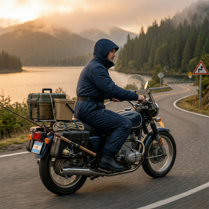Mameluco Térmico Calafate Alpen Outdoor - Tela Tracker e Interior de Polar - Imagen 7
