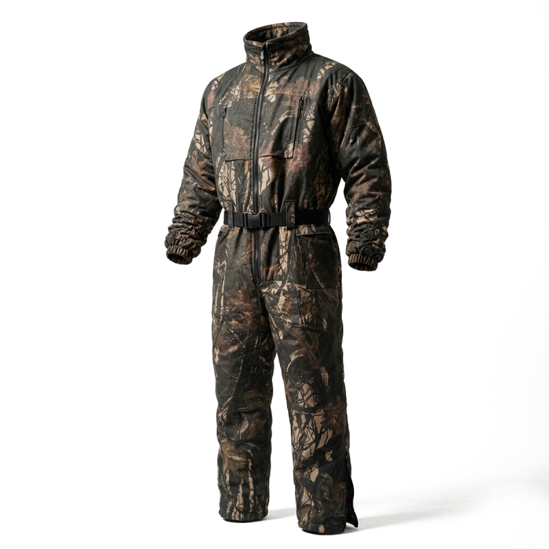 Mameluco Térmico de Gabardina Campinox - Camuflado 3D - Antisonoro y Repelente - Imagen 4