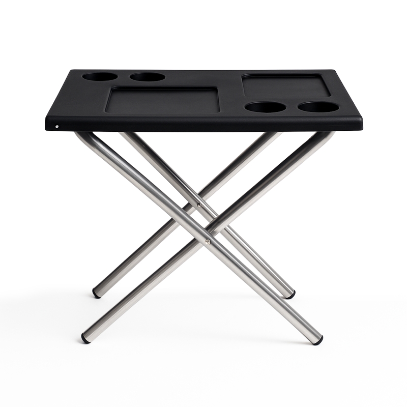 Mesa Plegable de Aluminio Campinox - Liviana y Desmontable - 55x45cm - Imagen 3