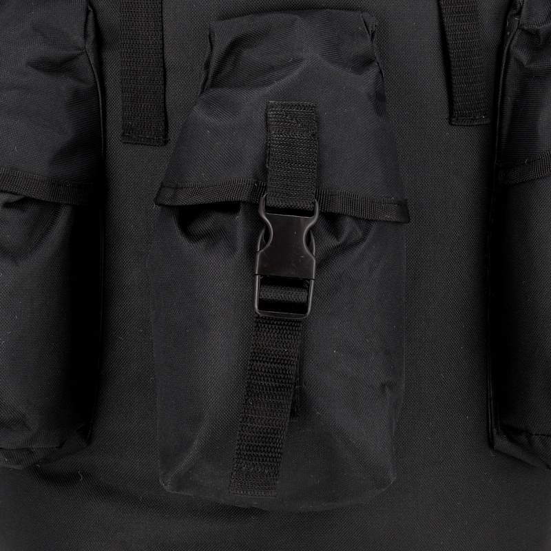 Mochila Comando 55 Litros Negra - Reforzada - Campinox - Imagen 6