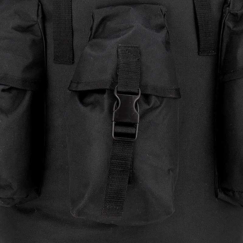 Mochila Comando 55 Litros Negra - Reforzada - Campinox - Imagen 6