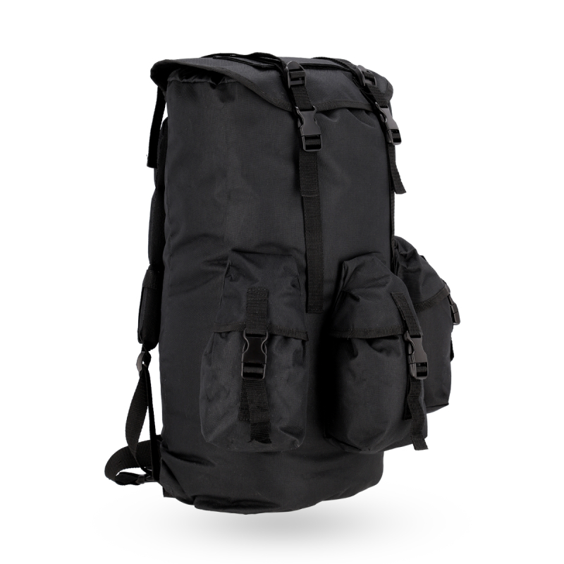 Mochila Comando 55 Litros Negra - Reforzada - Campinox - Imagen 2