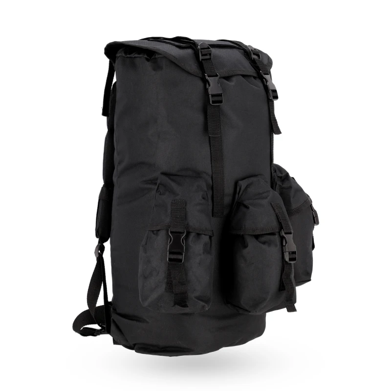 Mochila Comando 55 Litros Negra - Reforzada - Campinox - Imagen 2