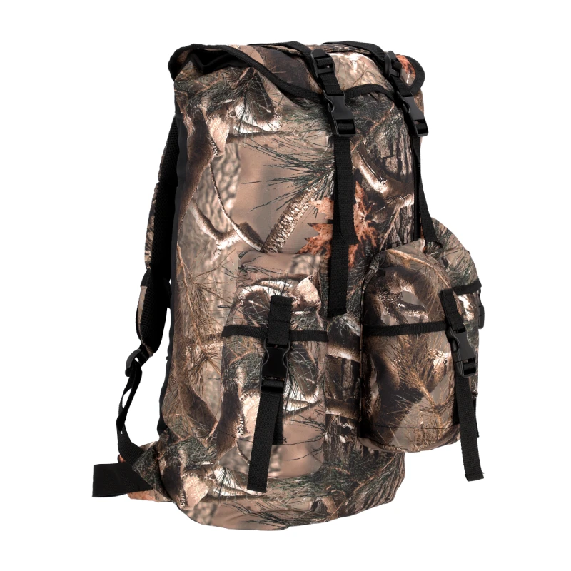 Mochila Comando 55 Litros - Camuflado Real 3D - Reforzada y Ergonómica - Imagen 4