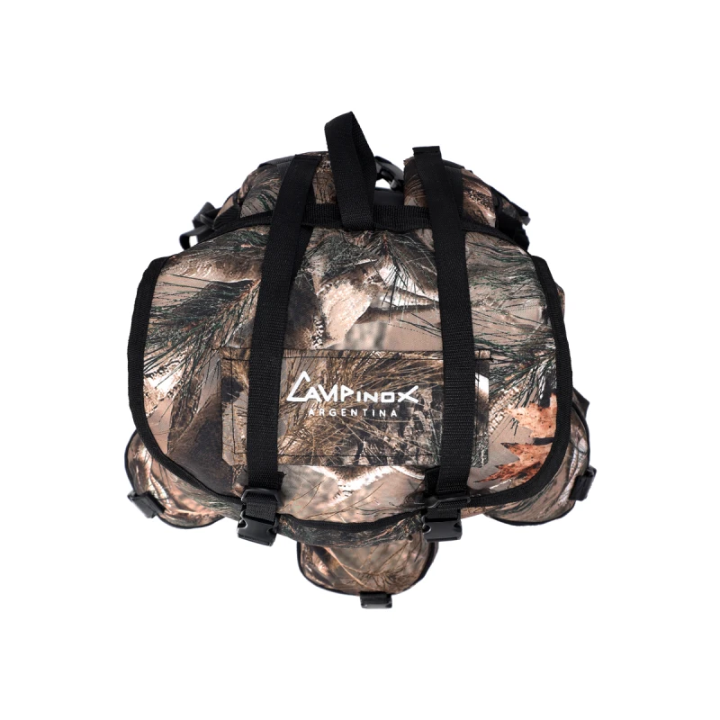 Mochila Comando 55 Litros - Camuflado Real 3D - Reforzada y Ergonómica - Imagen 7
