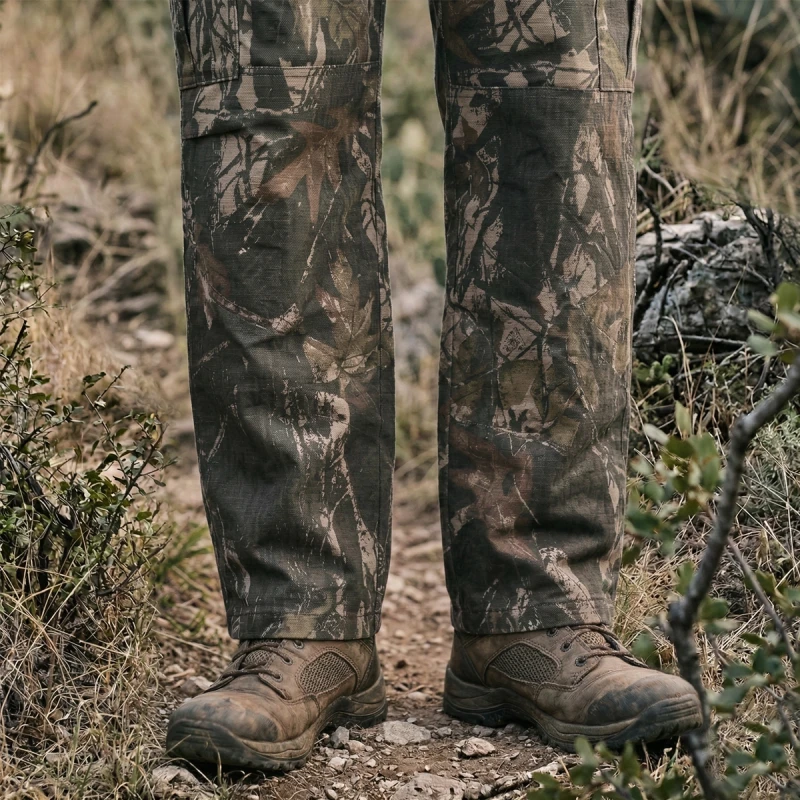 Pantalón de Combate Alpen Outdoor - Rip Stop Camuflado 3D - Reforzado - Imagen 9