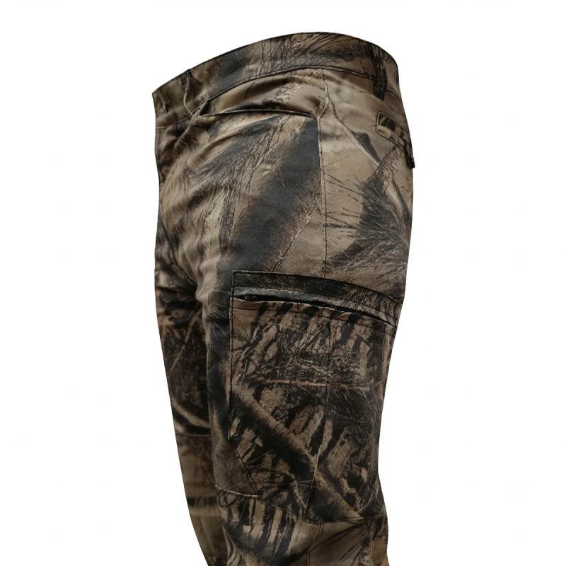 Pantalón Táctico - Camuflado Real 3D - Gabardina con Spandex - Imagen 4