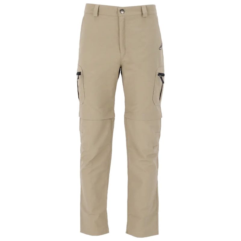 Pantalón Trekking Desmontable Alpen Outdoor - Mini Rip Stop - 2 en 1 - Coyote