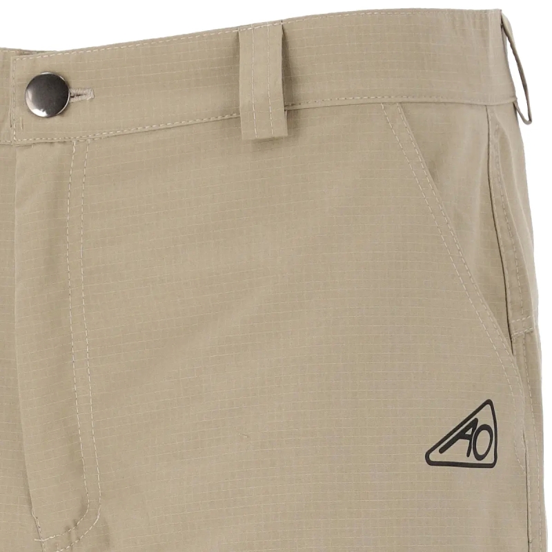 Pantalón Trekking Desmontable Alpen Outdoor - Mini Rip Stop - 2 en 1 - Coyote - Imagen 4