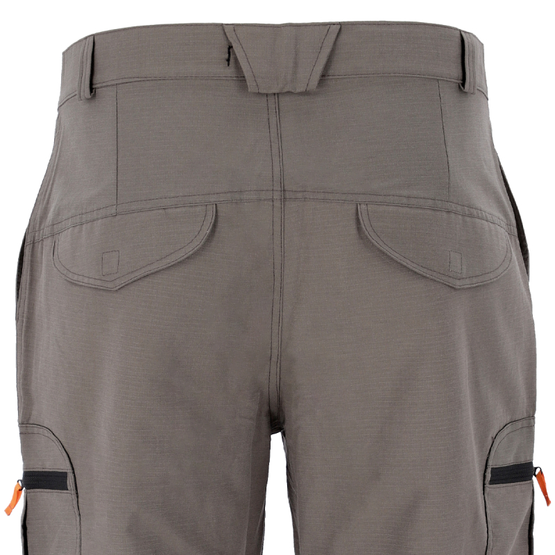 Pantalón Trekking Desmontable Alpen Outdoor - Mini Rip Stop - 2 en 1 - Gris - Imagen 7