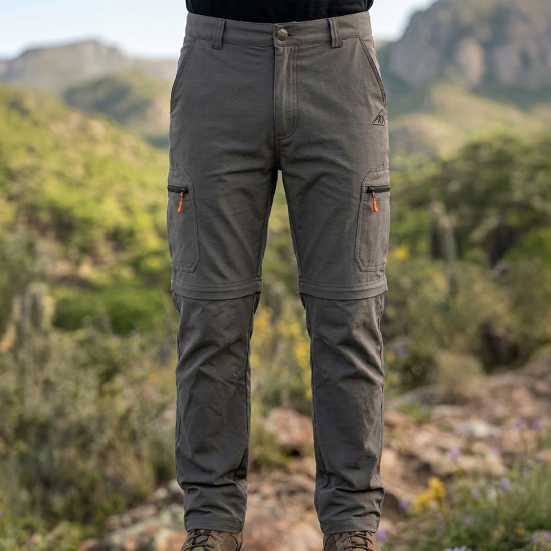 Pantalon Trekking desmontable Gris Alpen Outdoor