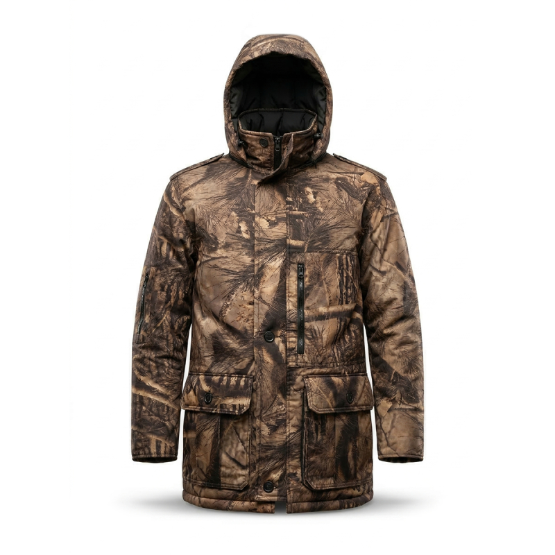 Parca Térmica Lanín Campinox - Camuflado Real 3D - Aislación -10°C - Imagen 2