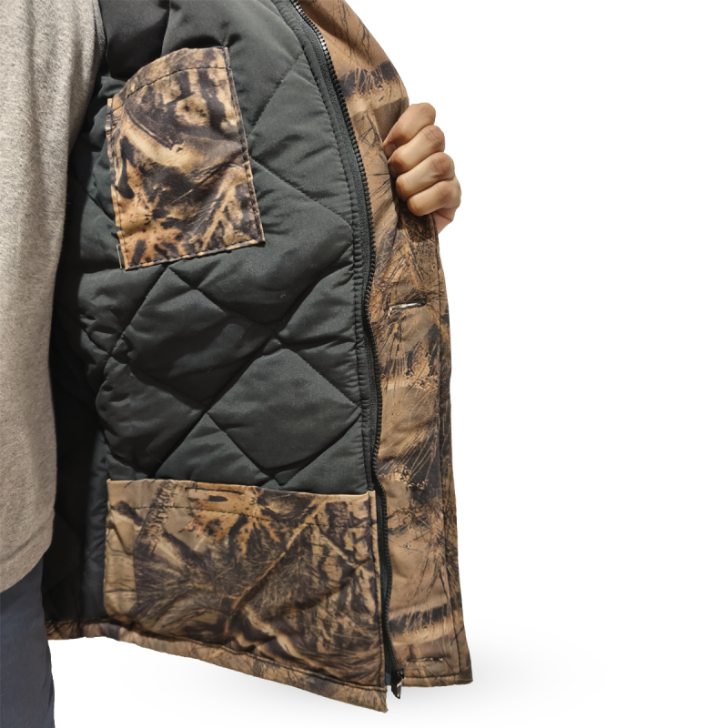 Parca Térmica Lanín Campinox - Camuflado Real 3D - Aislación -10°C - Imagen 9