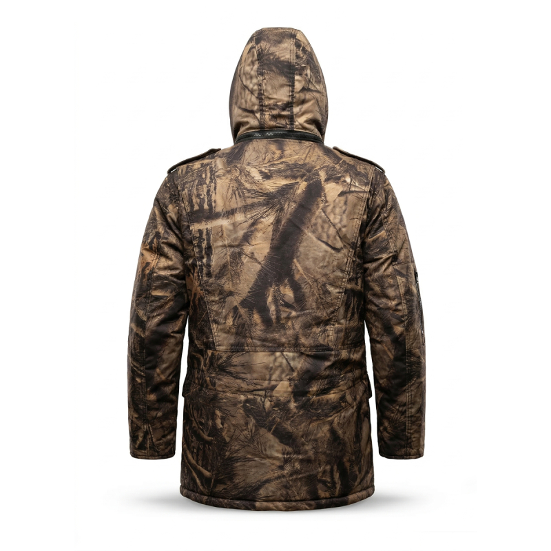 Parca Térmica Lanín Campinox - Camuflado Real 3D - Aislación -10°C - Imagen 3