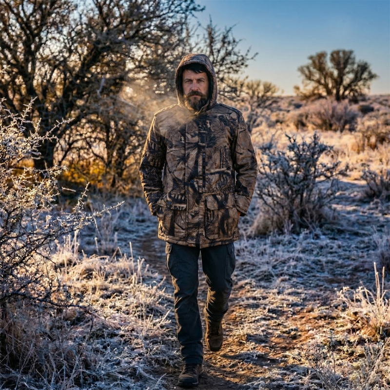 Parca Térmica Lanín Campinox - Camuflado Real 3D - Aislación -10°C - Imagen 4