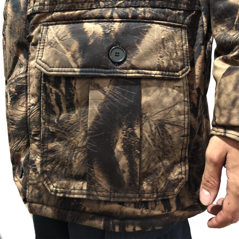 Parca Térmica Lanín Campinox - Camuflado Real 3D - Aislación -10°C - Imagen 6