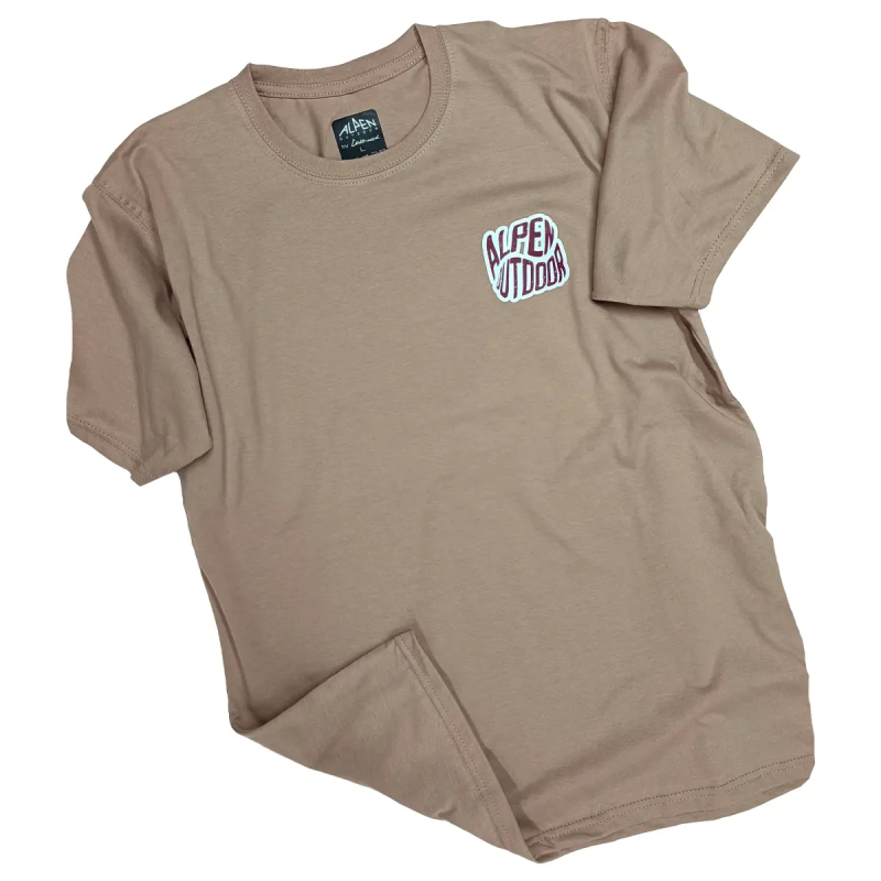 Remera Unisex Alpen Outdoor Coyote - Imagen 8
