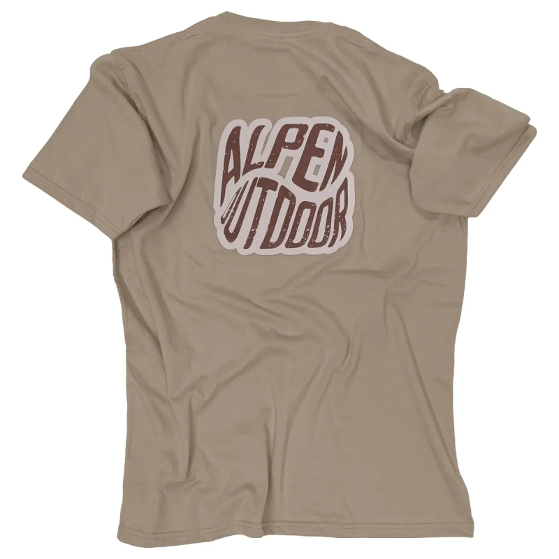 Remera Unisex Alpen Outdoor Coyote - Imagen 7