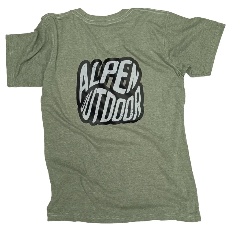 Remera Unisex Alpen Outdoor Verde - Imagen 5
