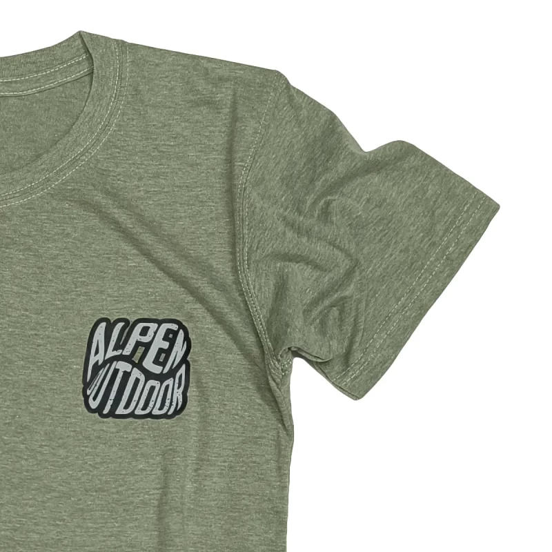 Remera Unisex Alpen Outdoor Verde - Imagen 4