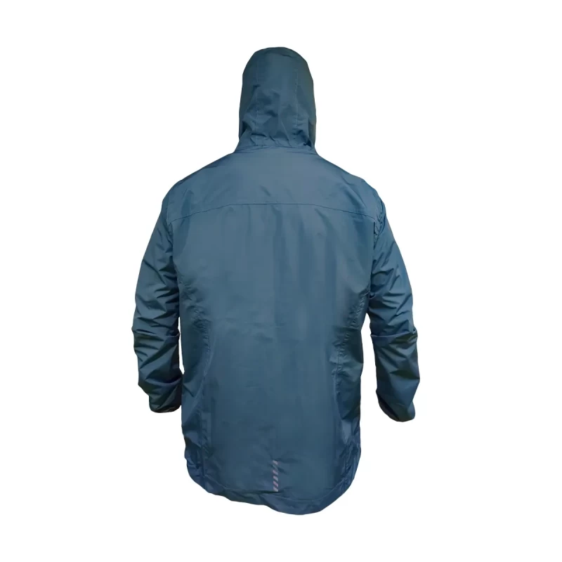 Rompeviento Alpen Outdoor Iguazú - Azul Petróleo - Impermeable y Ultra Liviano - Imagen 3
