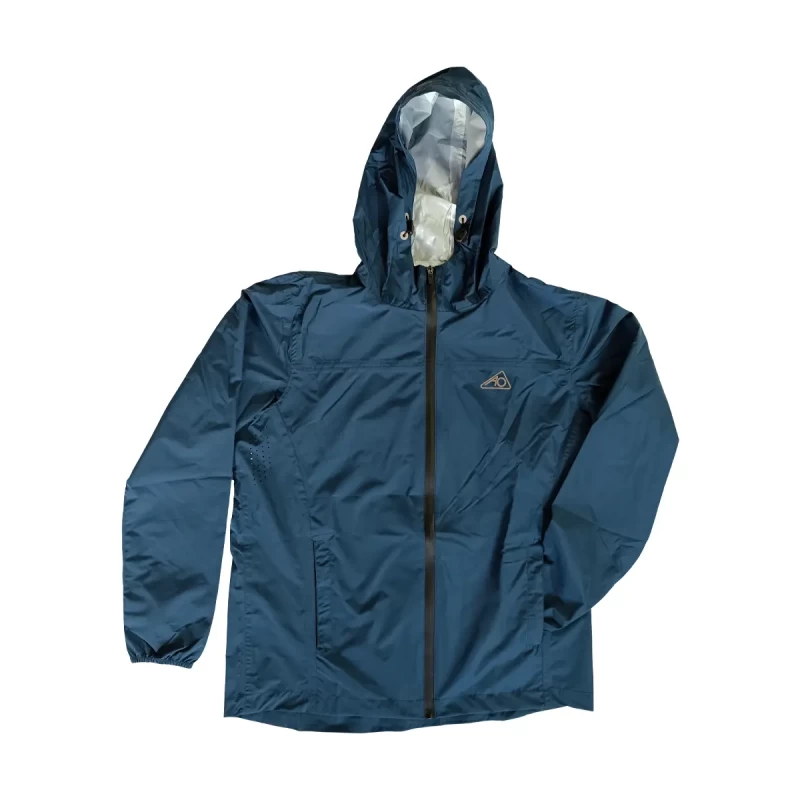 Rompeviento Alpen Outdoor Iguazú - Azul Petróleo - Impermeable y Ultra Liviano - Imagen 4