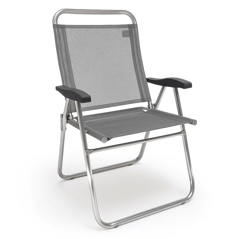 Sillon de Aluminio Confort Classic Fijo Campinox - Soporta 140kg