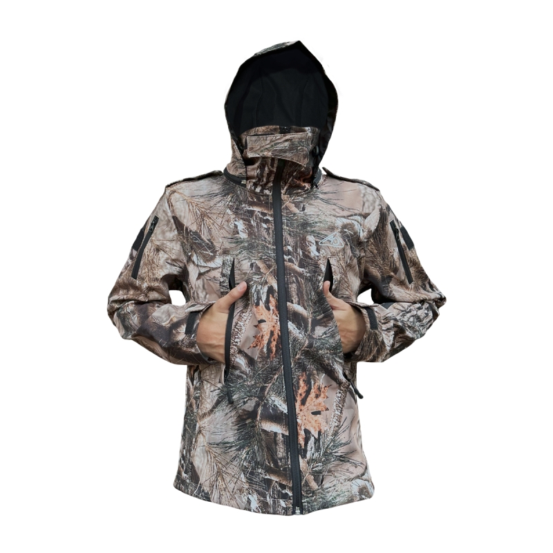 Campera Softshell Campinox Camuflada 3D - Protección Térmica y Climática - Imagen 2