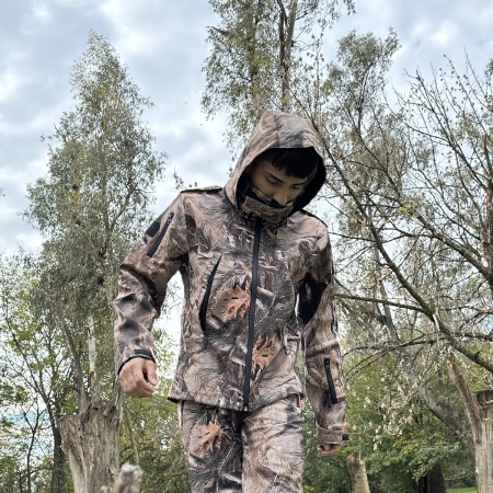 Campera Softshell Tactica Camu Real 3D Alpen Outdoor by Campinox