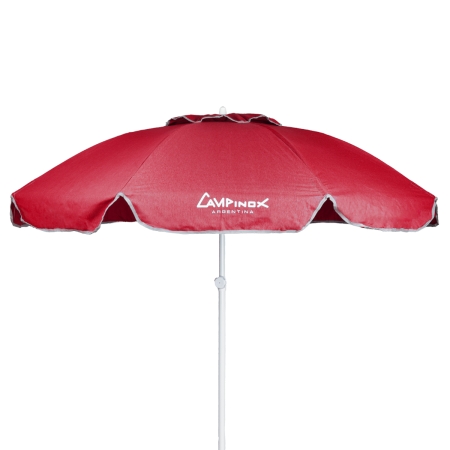 Sombrilla de Lona Campinox 1.80 Fija - Estructura de Hierro y Reforzada
