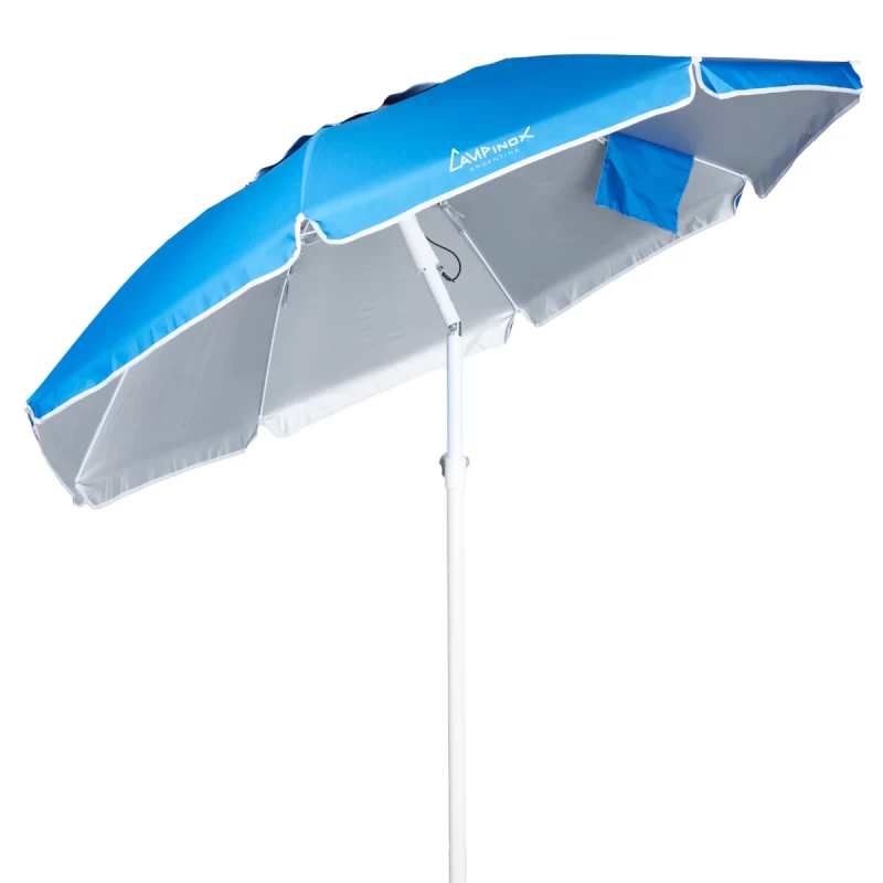 Sombrilla Campinox Classic 1.80 Mts Reforzada Aluminizada - Imagen 2