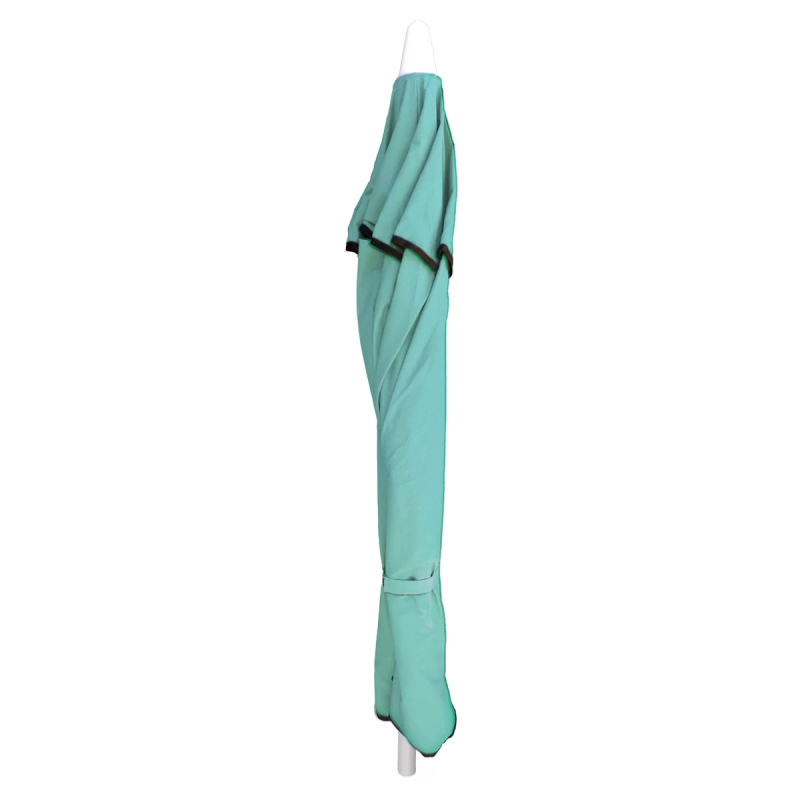 Sombrilla de Lona Aluminizada Reclinable 2 Metros 10 Varillas - Imagen 4