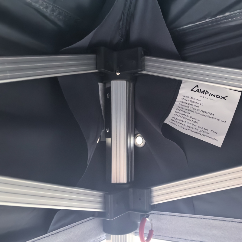 Gazebo Plegable Optimus 3.0 - Aluminio Reforzado Hexagonal - 3x3 mts - Imagen 13