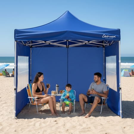 Gazebo Premium Plegable Reforzado 2.70 metros Campinox