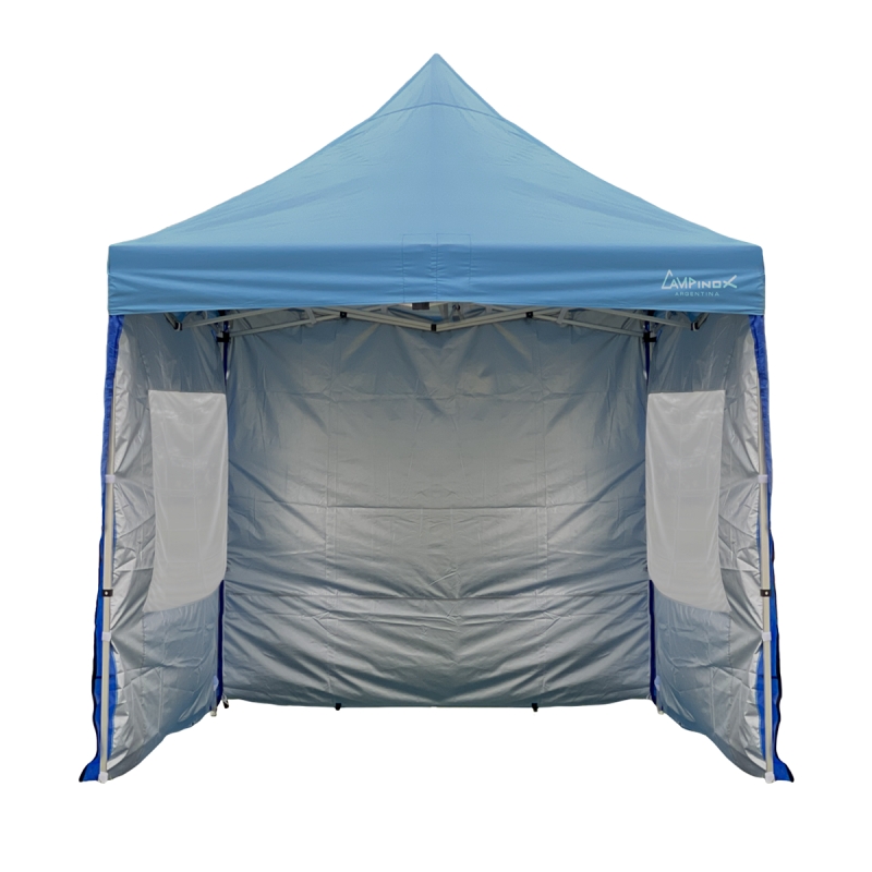 Gazebo Van 2.75 Aluminio Campinox Celeste