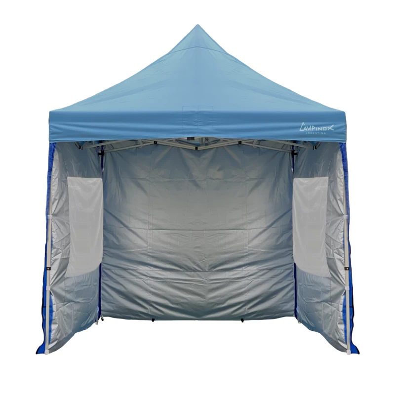 Gazebo Van 2.75 Aluminio Campinox Celeste