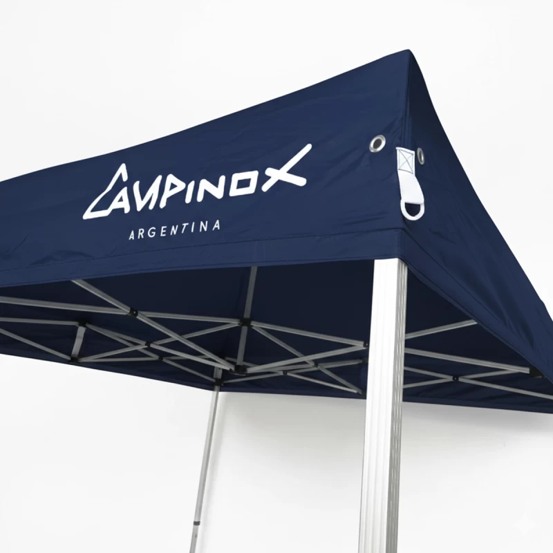 Gazebo Aluminio Campinox Van 2.75 - Reforzado - Ideal Camionetas Doble Cabina - Imagen 4