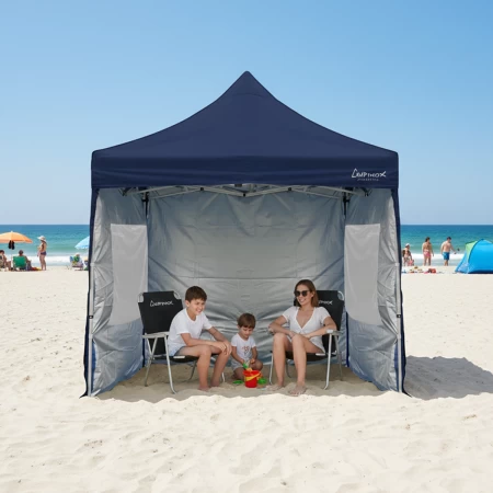 Gazebo Aluminio Campinox Van 2.75 - Reforzado - Ideal Camionetas Doble Cabina