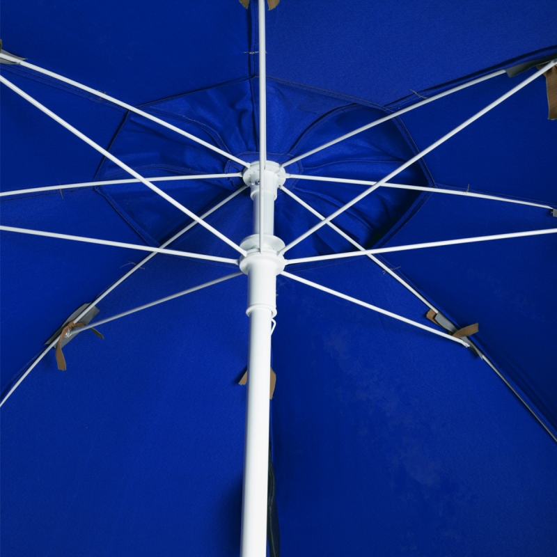 Sombrilla de Lona Campinox 2.00 Fija - Estructura de Hierro y Varillas Reforzadas - Imagen 3