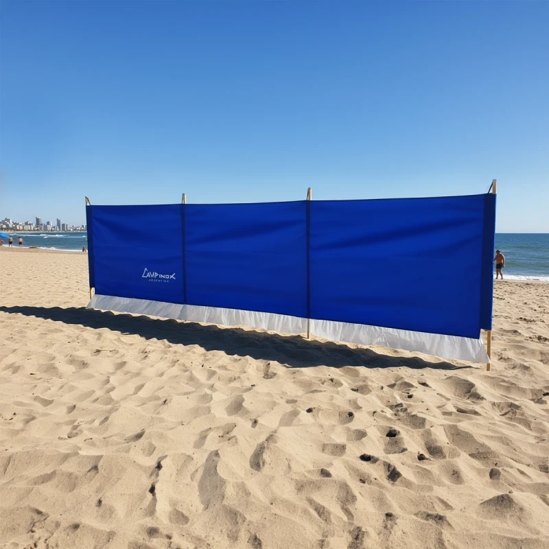 Paravientos Tracker 4.00 metros azul Campinox